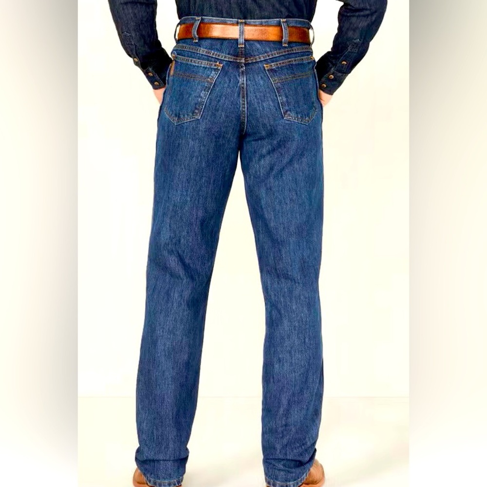 Men’s Cinch Denim Jeans 33x32 Green Label Relaxed Fit Bootcut Cotton Tapered
